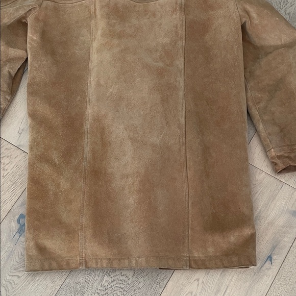 London Fog | Rare Vintage Suede Toggle Duffle Coat - Picture 9 of 12